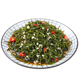 5斤鞭炮笋海藻盐渍马尾藻羊栖菜即食海草长寿菜火锅串串配菜商用