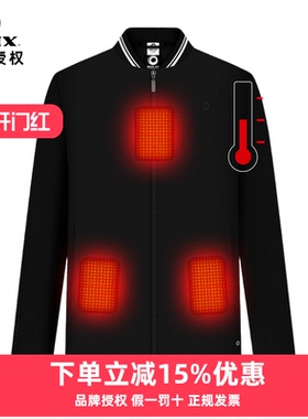 HELIX喜力克斯男士高尔夫服装外套秋薄款黑色舒适防风运动H60514