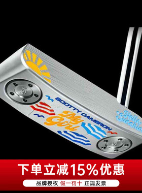 2025新款Scotty Cameron高尔夫球杆My Girl限量版推杆一字推球杆