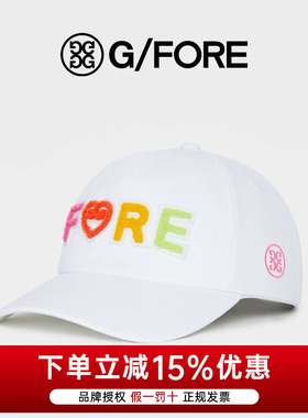 GFORE吉福高尔夫球帽女新品FORE SNAPBACK时尚遮阳女帽G4潮牌帽子