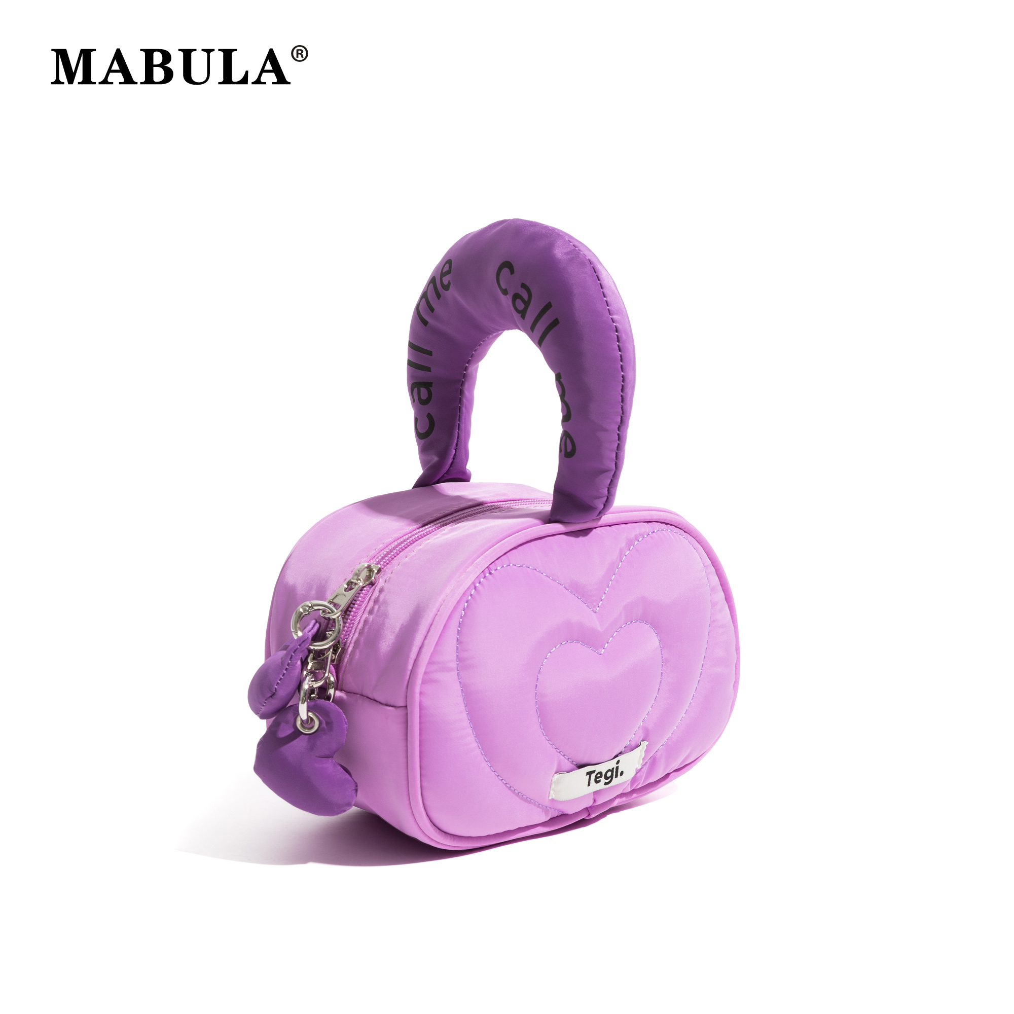 MABULA手提包多巴胺小众化妆包