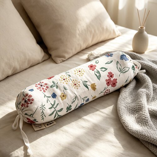 C643 14支汉麻（山楂子+黄荆子）颈椎枕14*45CM/1.5kg
