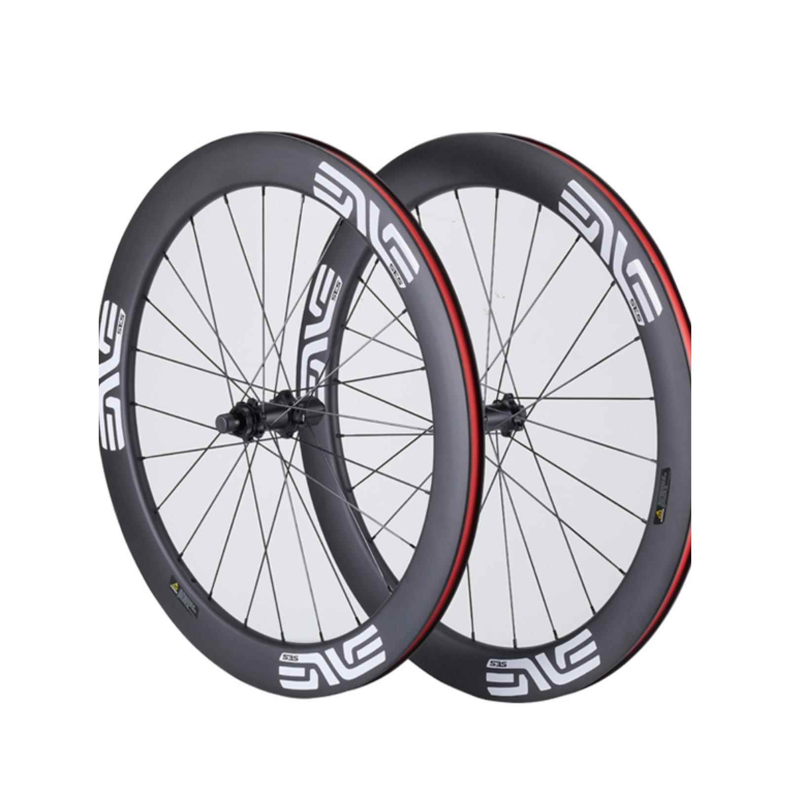 碳纤维公路车轮组V刹圈刹开口胎胖圈700C碟刹XEROTREK轮组 EVNE饰品