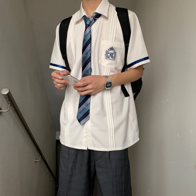jk现货高中情侣款dk制服
