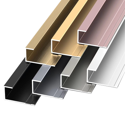 加厚款C型收口条木饰面墙板线