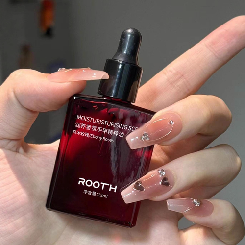 糙手嫩晕了~ROOTH润养香氛手甲精粹油玫瑰花油防倒刺滋养指甲油
