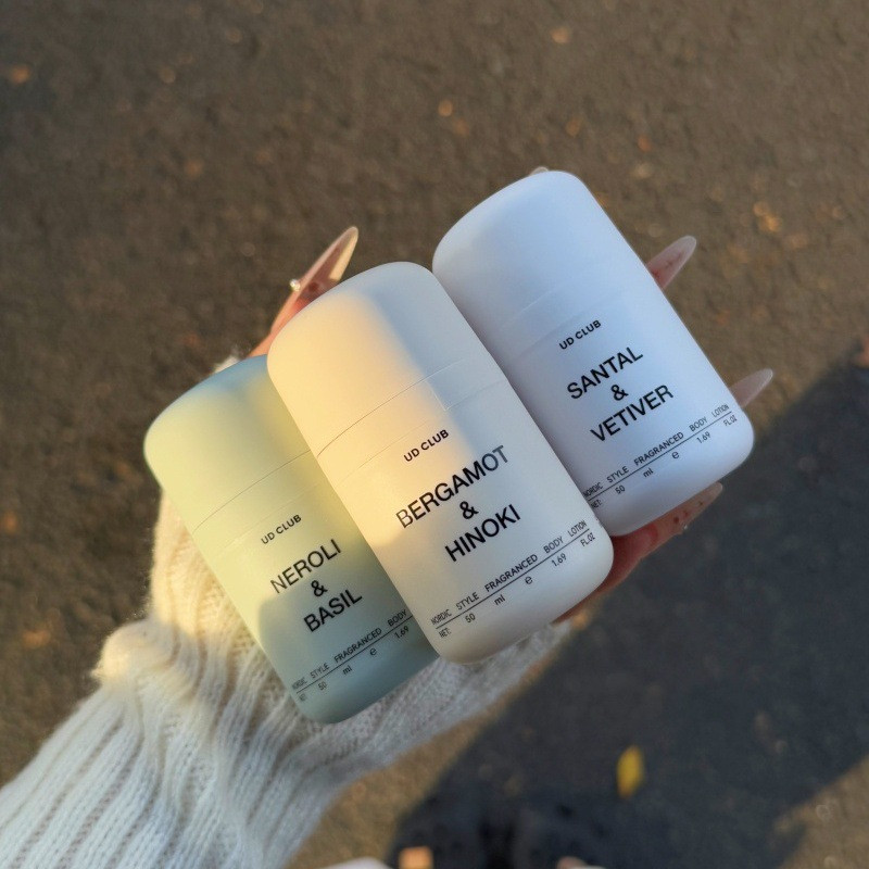 UD CLUB北欧风润肤香体露滚珠止汗露腋下吸汗身体爽身留香露50ml
