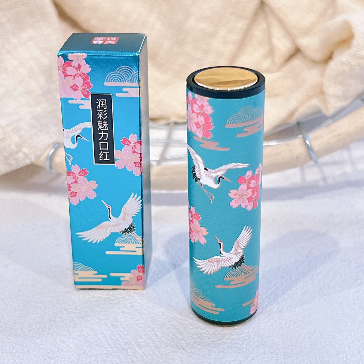 口红控宝贝看这里~玖美堂润彩魅力口红绛红&妃红3.5g25.5