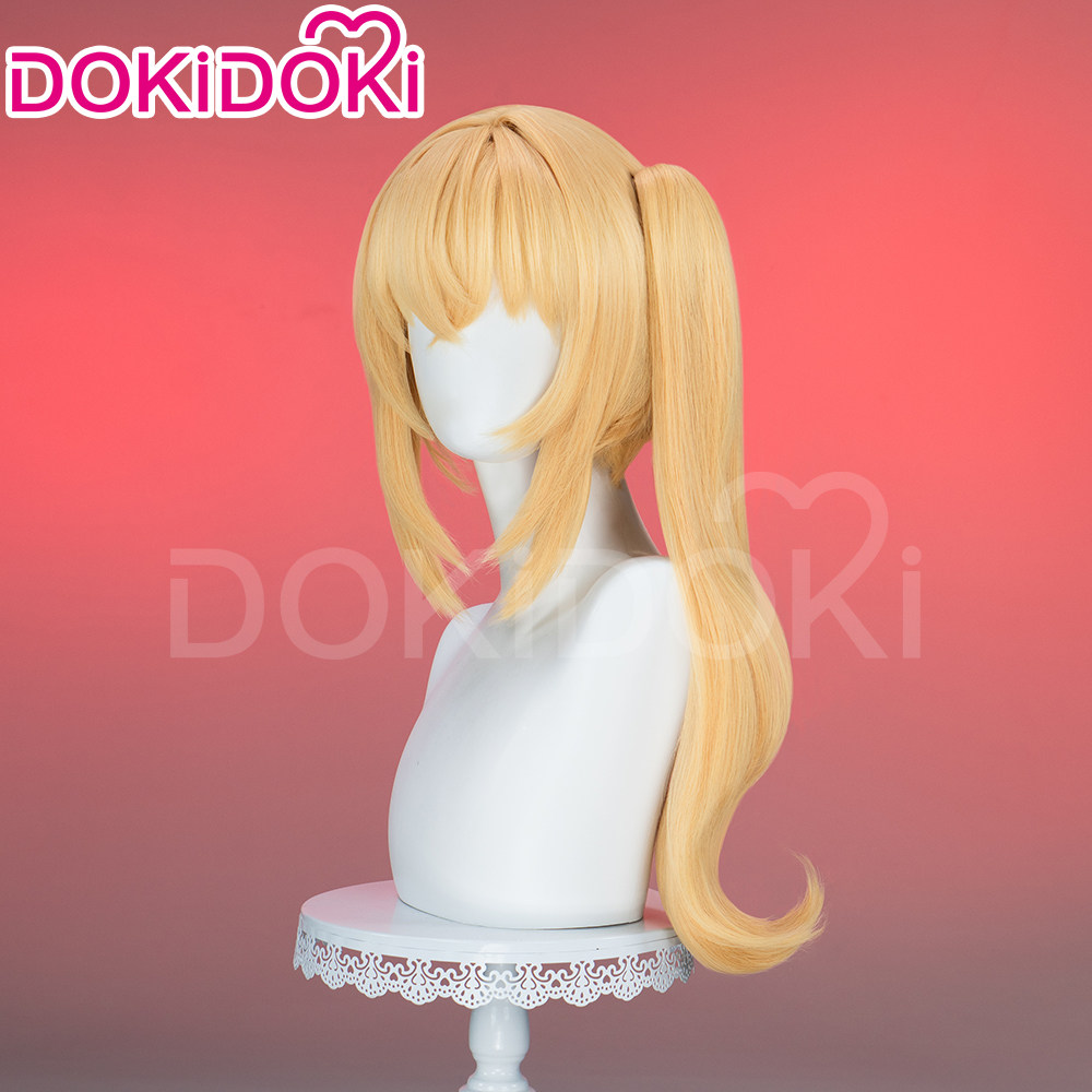 thumbnail for DOKIDOKI spot Jeopardy Zero Lucy cosplay wig scalp top tiger mouth clip ponytail