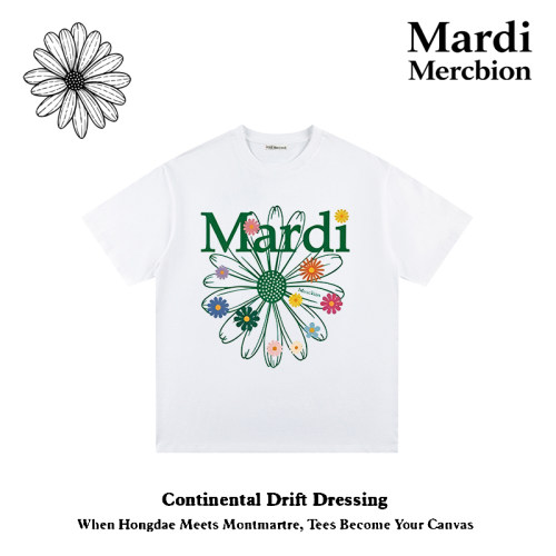 MardiMercredi重磅纯棉雏菊T恤