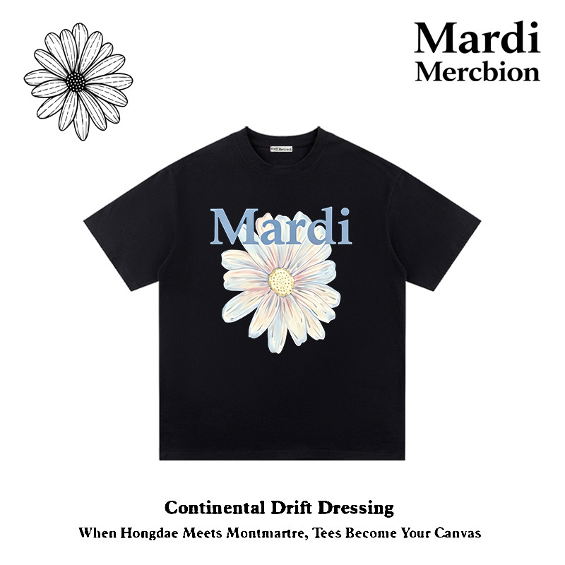 MardiMercredi小雏菊短袖T恤图片