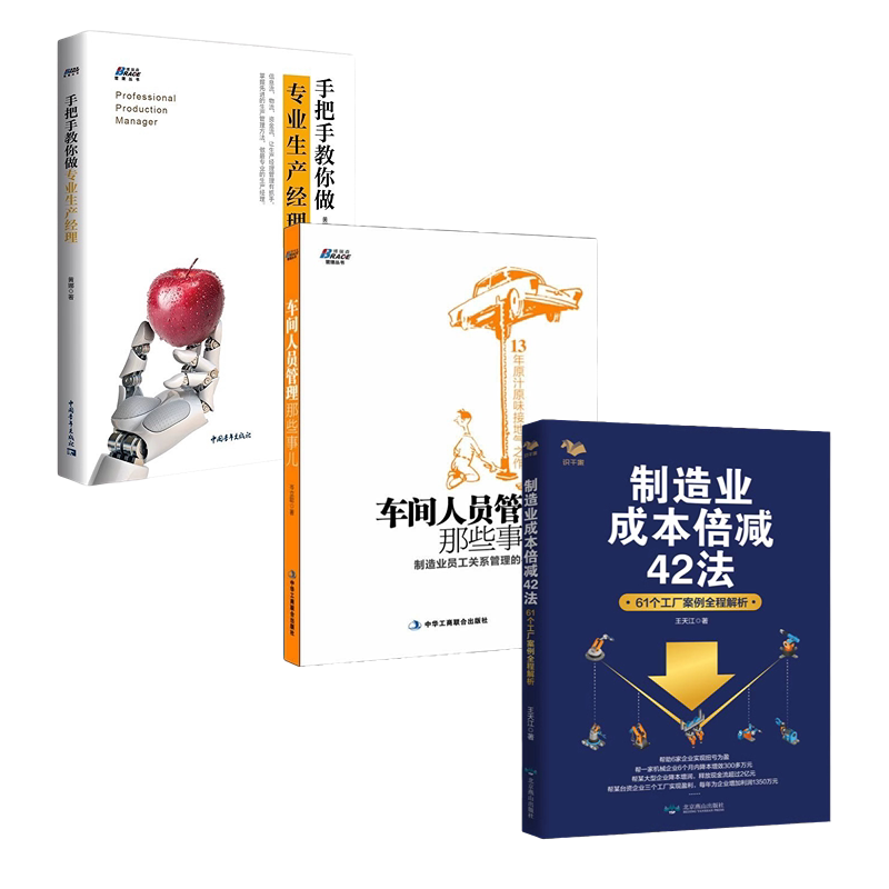 制造业生产经理车间主任管理成本