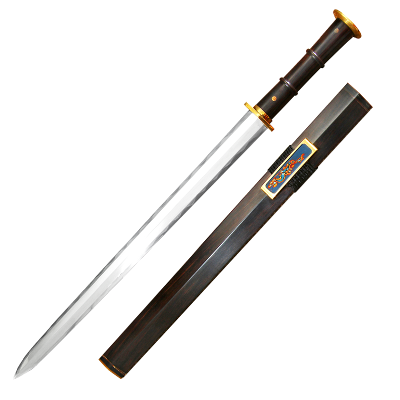 龙泉蒋氏藏韵剑蒋森荣大师作品