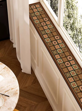 硅藻泥窗台垫子窄飘窗垫改造窗沿垫板防水防护防滑防尘阳台装饰