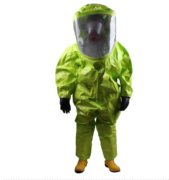 杜邦TK554T化学气体全封闭防护服A级气密式重型消防防化服现货