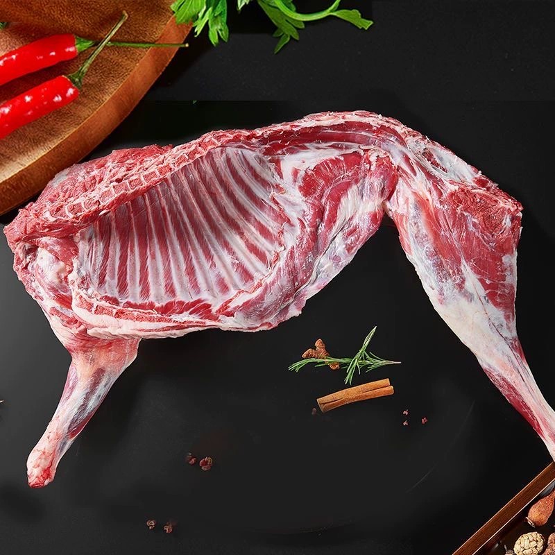 寧夏灘羊肉新鮮現(xiàn)宰半只羊17斤手抓羊排火鍋食材寧羊一號