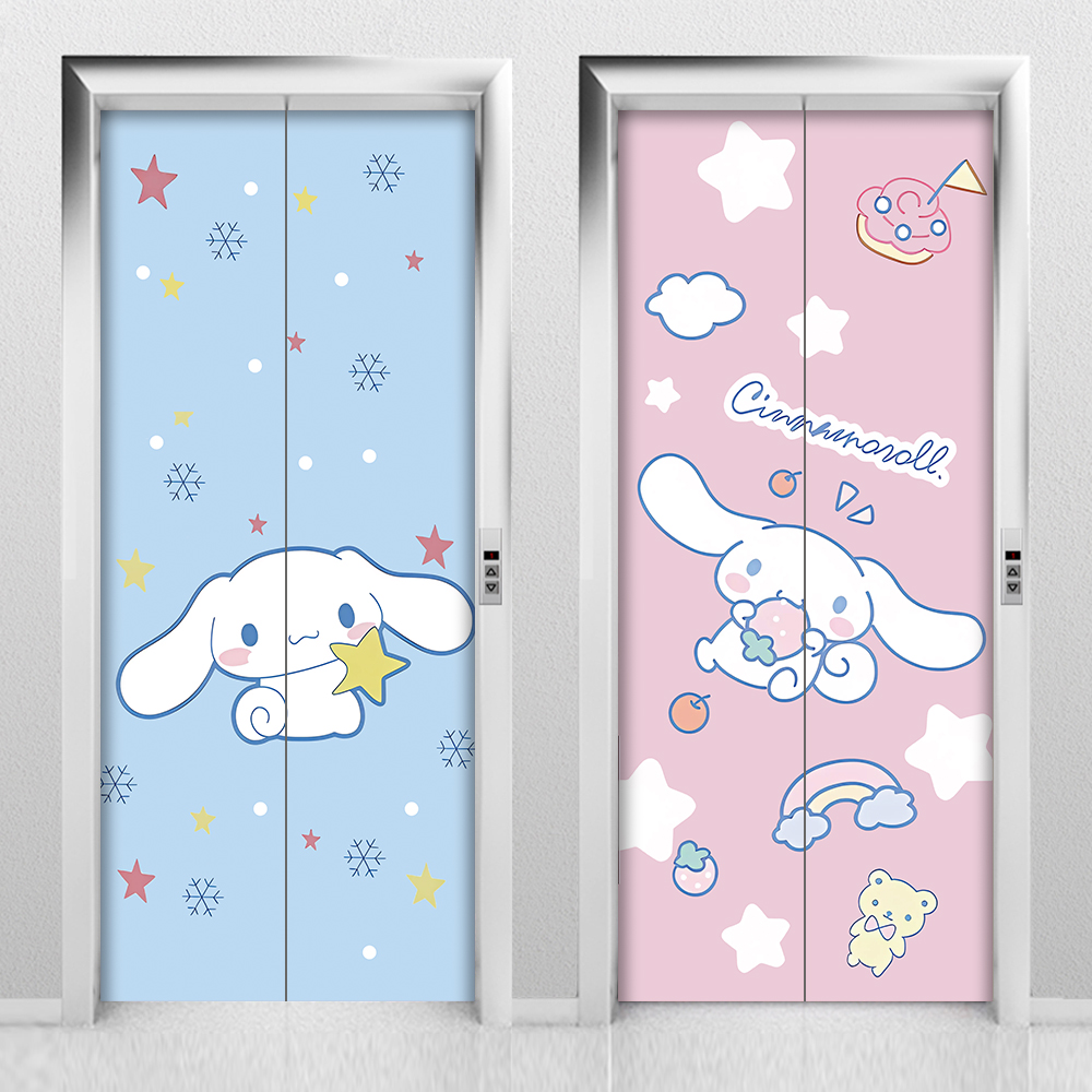 入户电梯门玉桂狗贴纸门口装饰画