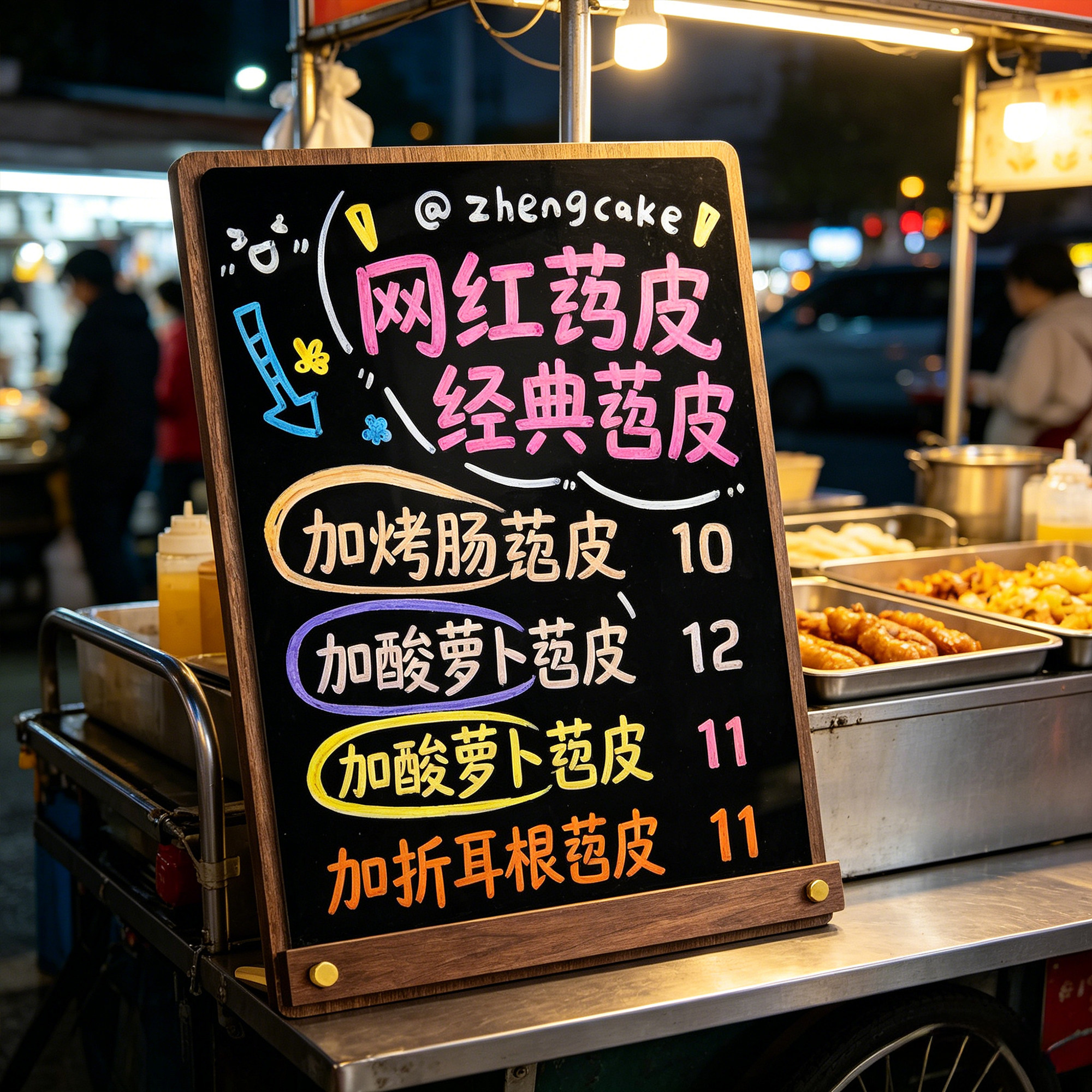小黑板店铺用摆摊手写板广告牌价格展示牌手绘菜单A4迷你小黑板夜市摆摊价目表咖啡厅营业时间告示牌价格挂牌