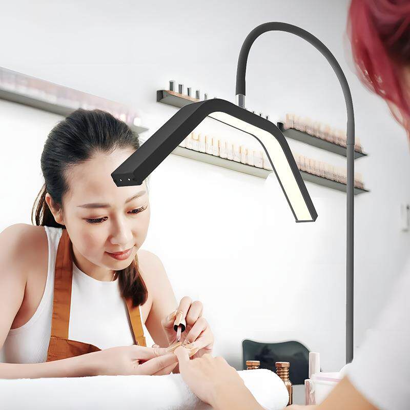美甲照明灯纹绣美容店专用桌夹冷光美睫工作桌面美容灯台灯台式