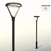 户外庭院灯3米3.5米现代风园林小区亮化现代道路照明景观灯花园灯