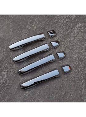 适用于10-15prius30series普锐斯拉手外拉手电镀碳纤钢琴黑