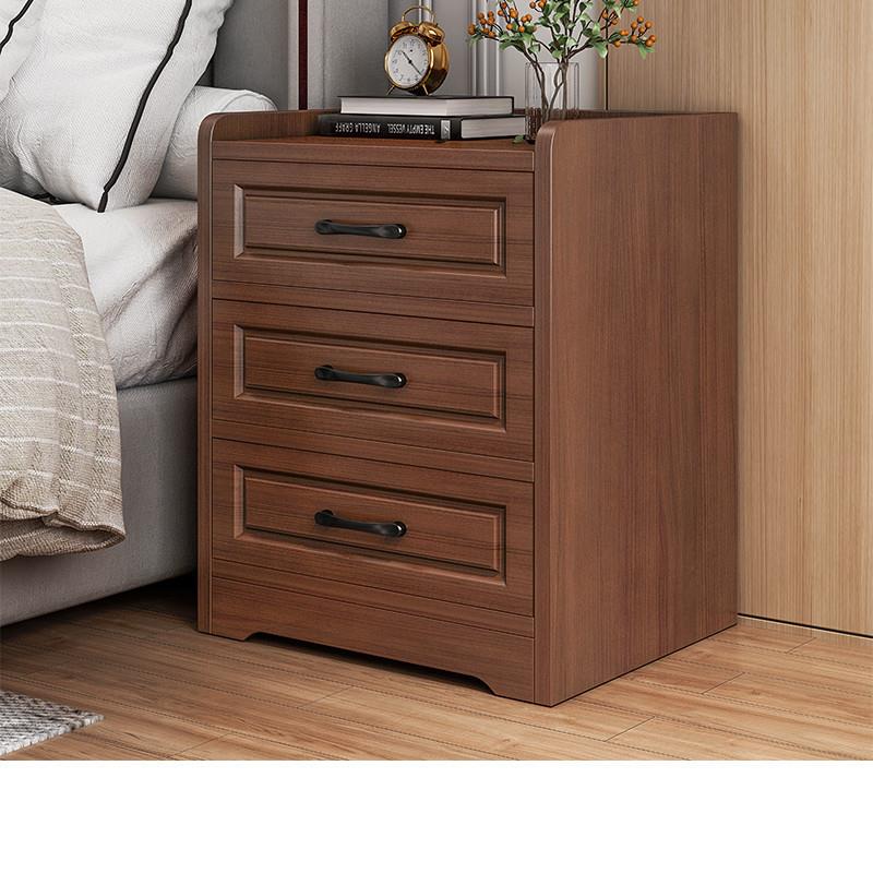 北欧床头柜现代简约卧室实用床边柜白色收纳柜经济型储物柜小柜子
