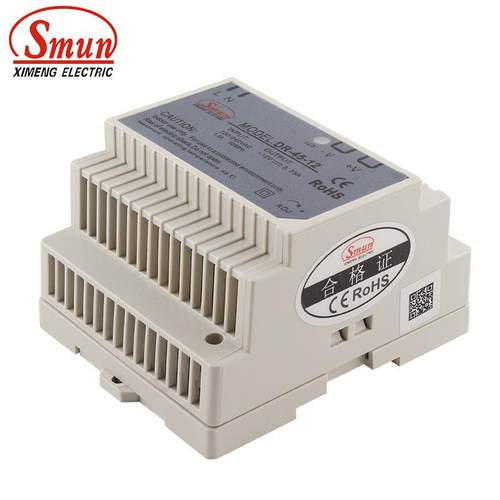 45W12V3.75A导轨式开关电源DR-45-12稳压开关电源12V稳压电源