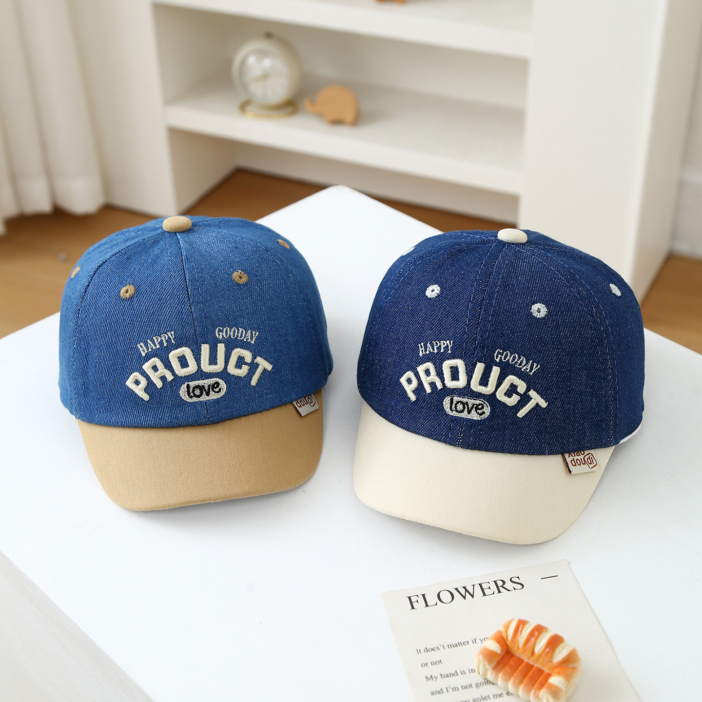 宝宝帽子遮阳婴儿男女宝鸭舌帽春秋季牛仔休闲婴幼儿棒球帽洋气,童装/婴儿装/亲子装,帽子,淘宝优惠券,粉丝福利购,淘宝优惠卷