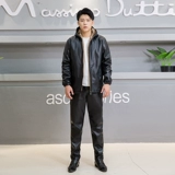 Штаны, толстовка с капюшоном, флисовый водонепроницаемый ветрозащитный удерживающий тепло комплект для пожилых людей для работы, для среднего возраста, оверсайз