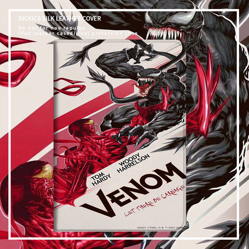 毒液适用ipad2021pro11三折8新款动漫10.