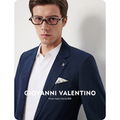亚麻 男士 GIOVANNI VALENTINO春季 新款 休闲西装 西服单西便西外套