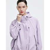 风衣女士休闲宽松秋冬季 GIOVANNI VALENTINO连帽户外短款 夹克外套