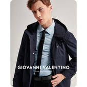 风衣外套男士 中长款 VALENTINO春季 新款 夹棉可脱卸 GIOVANNI