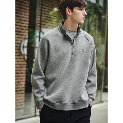 卓凡尼·华伦天奴半开立领卫衣