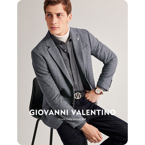 GIOVANNIVALENTINO秋季羊毛西装