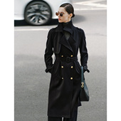 GIOVANNI 宽松显瘦大衣外套 新款 VALENTINO中长款 风衣女士秋冬季
