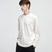 GIOVANNI 体恤 圆领T恤男保暖休闲宽松打底衫 VALENTINO秋冬季 长袖