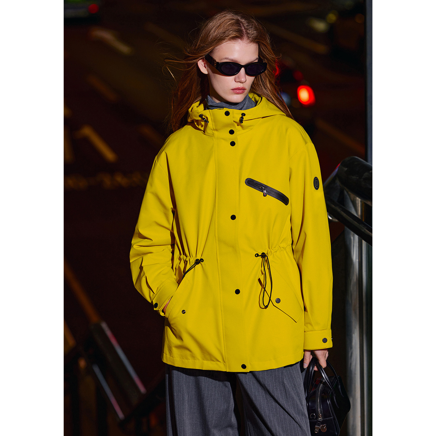 卓凡尼·华伦天奴户外夹棉风衣