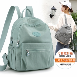 轻便牛津布百搭女包包 旅行小包时尚 尼龙布双肩包新款 双肩背包时尚