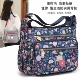 新款 包包 牛津布印花女包单肩斜挎包尼龙妈妈包帆布大容量休闲时尚