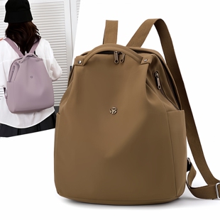 牛津布双肩包秋冬新款 防盗背包帆布尼龙旅行包包女士书包妈妈背包