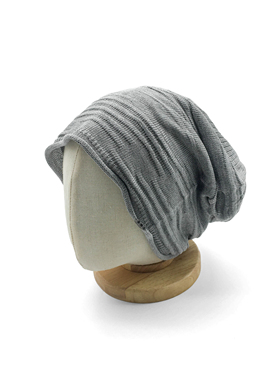 clásico针织提花冷帽堆堆帽复古百搭个性时尚休闲薄款冷帽针织帽