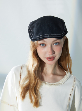 clásico复古百搭帽牛仔狩猎帽个性休闲遮阳男女大头围前进帽