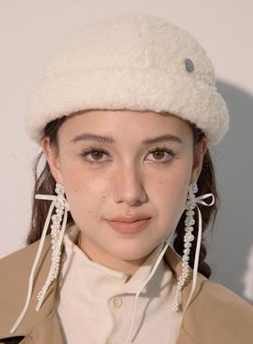 clásico羊毛摇粒绒瓜皮帽保暖时尚秋冬男女同款地主帽