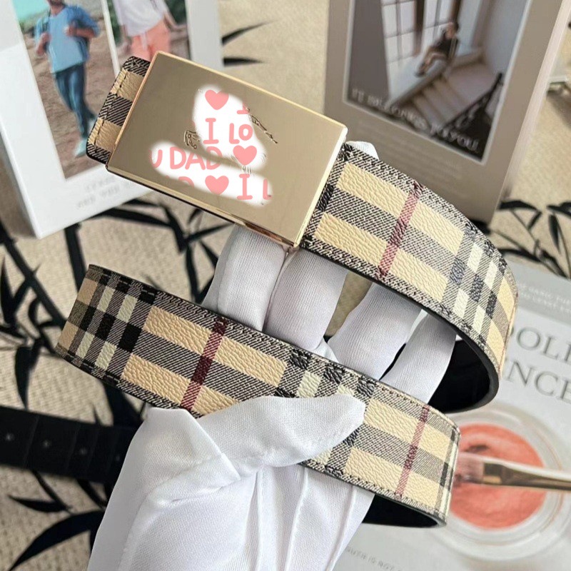 经典款男士TB皮带双面压