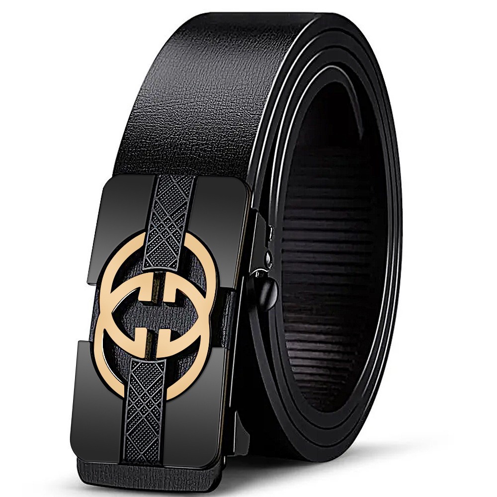 【】男士皮带自动扣双C腰