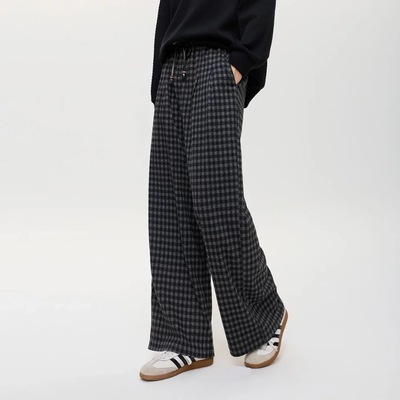 品牌裤子新款格子裤Z5D7024