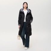 羽绒服S衣长105品牌新款 Z5D0022