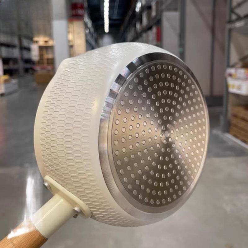 日式雪平锅不粘锅麦饭石奶锅家用煮泡面煮锅热牛奶燃气小锅辅食锅