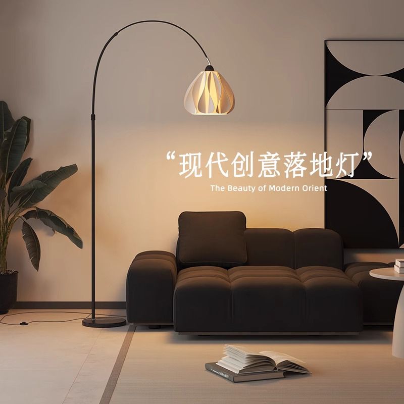 裙摆灯罩气轻奢氛围高颜值落地灯